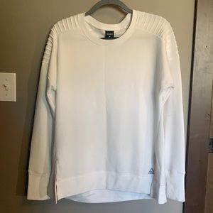 Reebok white crewneck sweatshirt!